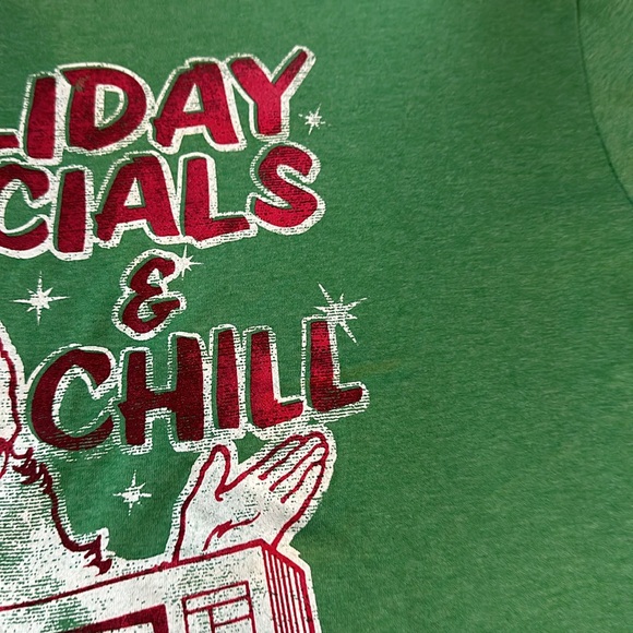 NWT men’s Christmas Santa t-shirt size Large. - Picture 3 of 5